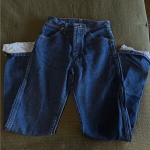 Wrangler Dark Blue Bootcut Jeans